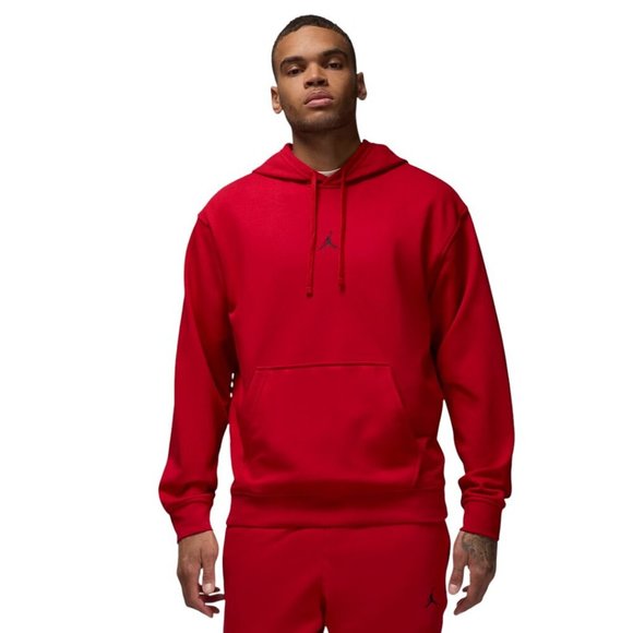 Air Jordan Men's 2 PC Tracksuit Dri-fit Fleece Matching Outfit Set Gym Red NWT - Picture 2 of 15